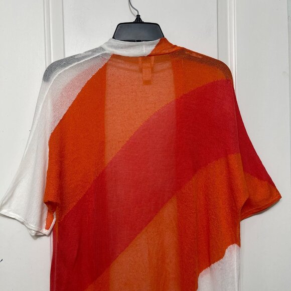 Chicos Womens Multicolor Open-Front Kimono Size Chicos 1 / US 8 (Medium) - Picture 6 of 10